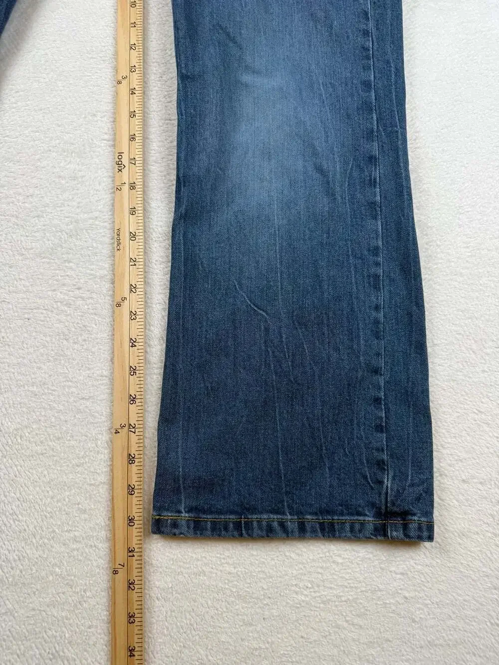 Levi's 527 Men's Slim Bootcut Medium Wash Blue Jeans Size 36x30